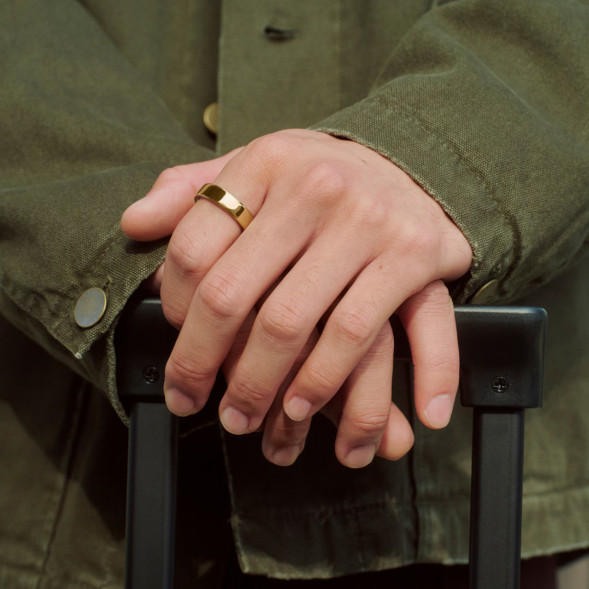 Умное кольцо Oura Ring 5 (размер 8), золотой/Gold в Ставрополе
