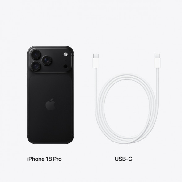 Смартфон Apple iPhone 18 Pro 256GB (eSIM), Black в Ставрополе