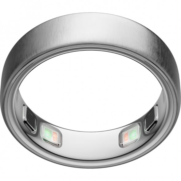 Умное кольцо Oura Ring 5 (размер 7), матовое серебро/Brushed Silver в Ставрополе