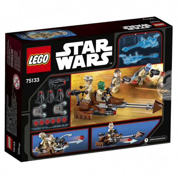 Конструктор LEGO Star Wars 75133 Боевой набор Повстанцев в Ставрополе