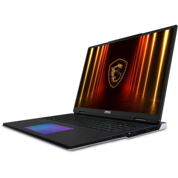 Ноутбук MSI Titan 18 HX AI A2XWJG-206RU (18&amp;quot;, IPS, Intel Core Ultra 9 285HX 2.8ГГц, 24 ядра, 64ГБ DDR5, 4ТБ SSD, NVIDIA GeForce RTX 5090 24 ГБ, Windows 11 Home), черный в Ставрополе