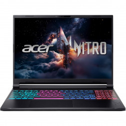 Ноутбук Acer Nitro V 16S ANV16S-71-71MF (16&amp;quot;, IPS, Intel Core 7 240H 2.5ГГц, 10 ядер, 16Гб DDR5, 1Тб SSD, RTX 5060 8Гб, Windows 11 Pro), черный