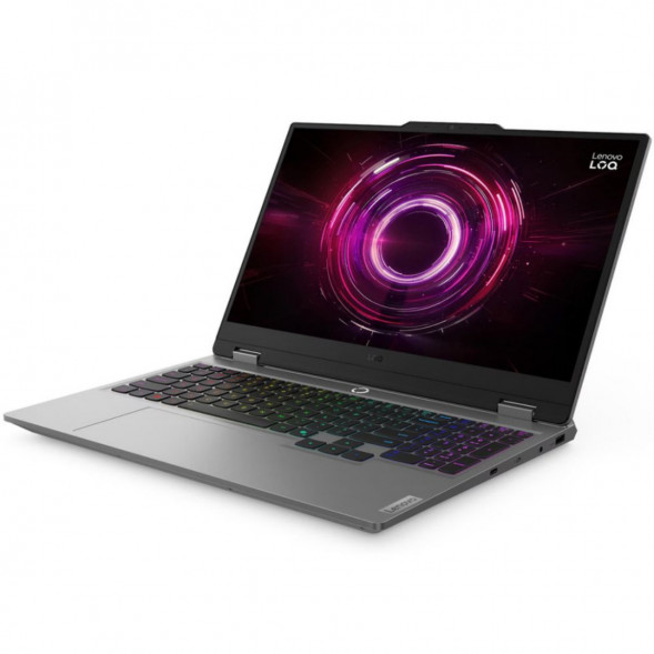 Ноутбук Lenovo LOQ 15AHP10 (83JG003DPB) (15.6&amp;quot;,  IPS, AMD Ryzen 5 220, 6 ядер, 16 ГБ DDR5, SSD 512 ГБ, NVIDIA GeForce RTX 5050 - 8 ГБ, без ОС), серый в Ставрополе