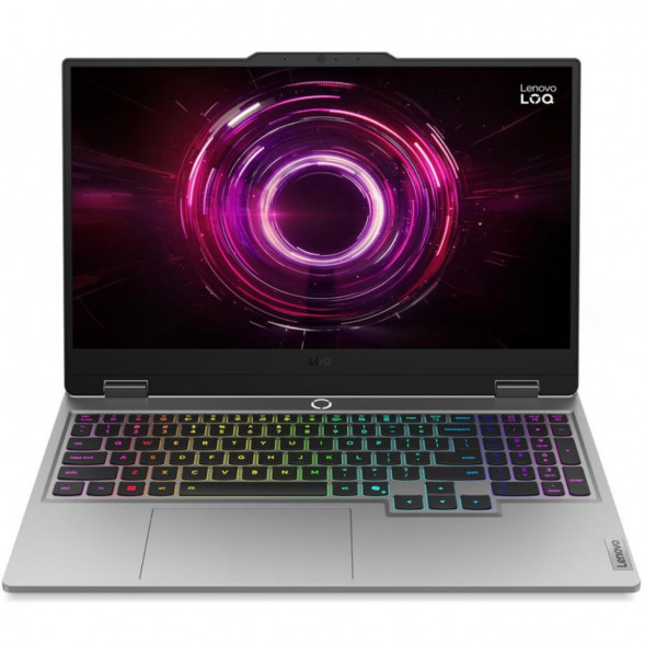 Ноутбук Lenovo LOQ 15AHP10 (83JG003DPB) (15.6&amp;quot;,  IPS, AMD Ryzen 5 220, 6 ядер, 16 ГБ DDR5, SSD 512 ГБ, NVIDIA GeForce RTX 5050 - 8 ГБ, без ОС), серый в Ставрополе