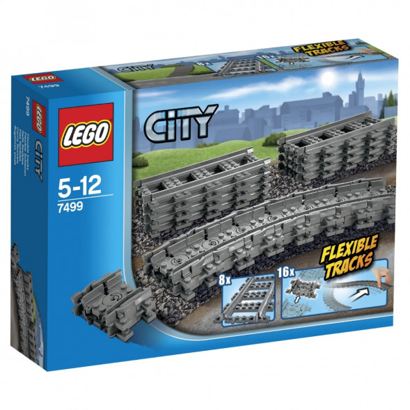Конструктор LEGO City Trains 7499 Гибкие пути в Ставрополе