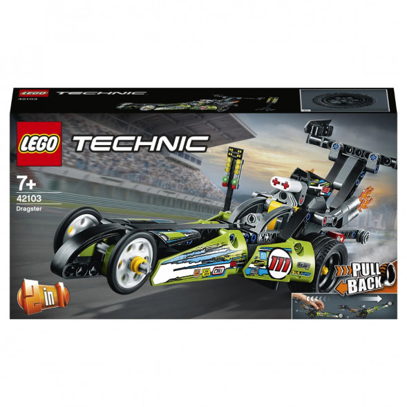 Конструктор LEGO Technic 42103 Драгстер в Ставрополе