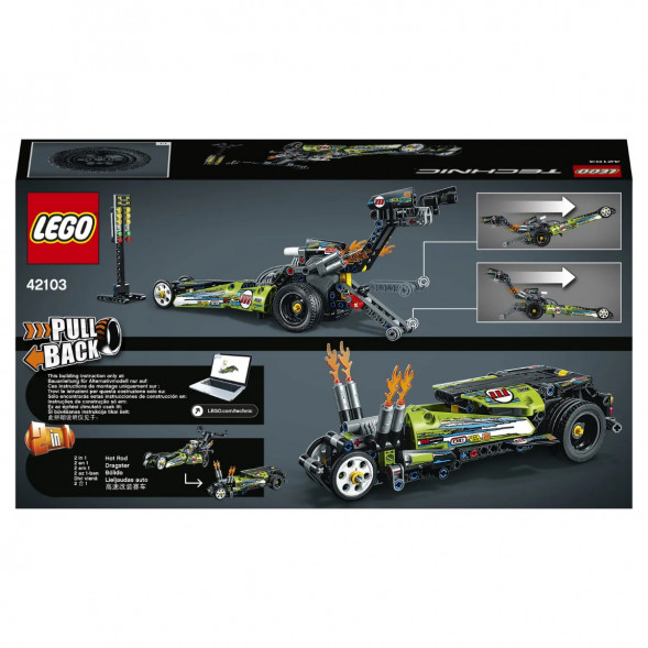 Конструктор LEGO Technic 42103 Драгстер в Ставрополе
