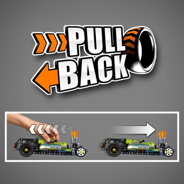 Конструктор LEGO Technic 42103 Драгстер в Ставрополе