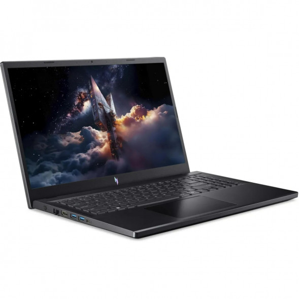 Ноутбук Acer Nitro V 15 ANV15-52-57BB (15.6&amp;quot;, IPS, Intel Core i5 13420H 2.1ГГц, 8 ядер, 16ГБ DDR4, 512ГБ SSD, NVIDIA GeForce RTX 5050 - 8 ГБ, Windows 11 Home), черный в Ставрополе