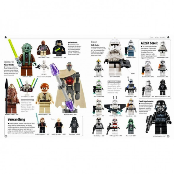 Книга и набор кубиков LEGO Star Wars: Lexikon der Figuren, Raumschiffe und Droiden в Ставрополе