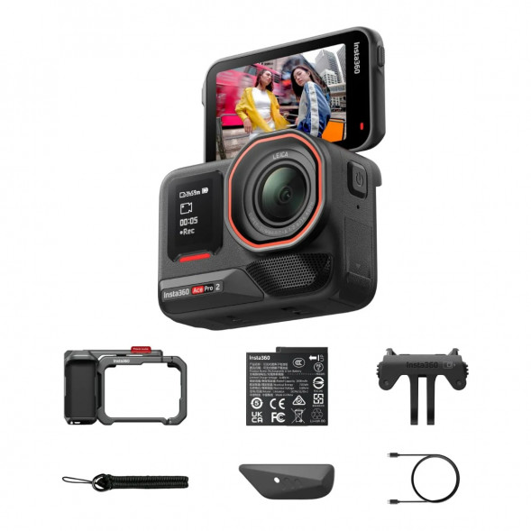Экшн-камера Insta360 Ace Pro 2 Single Battery Xplorer Bundle, Gray в Ставрополе