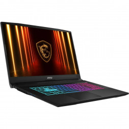 Ноутбук MSI Katana 17 HX B14WGK-274XRU (17.3", IPS, Intel Core i7 14650HX 2.2ГГц, 16 ядер, 32ГБ DDR5, 1ТБ SSD, NVIDIA GeForce RTX 5070 - 8 ГБ, TGP 115Вт, без ОС), черный