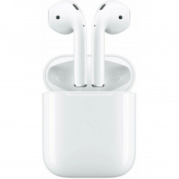 Беспроводные наушники Apple AirPods 2 (с зарядным футляром) MV7N2