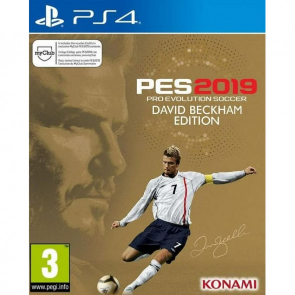 Игра PES 2019: Pro Evolution Soccer. David Beckham Edition [PS4, русские субтитры] в Ставрополе