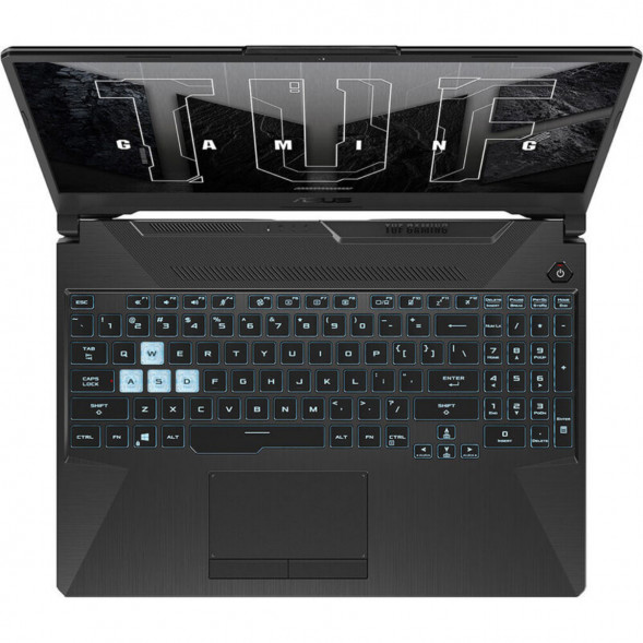 Ноутбук ASUS TUF Gaming A15 FA506NCG-HN199W (15.6&amp;quot;, IPS, AMD Ryzen 7 7445HS 3.2 ГГц, 6 ядер, 16 ГБ DDR5, SSD 512 ГБ, GeForce RTX 3050, Windows 11 Home), черный в Ставрополе