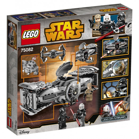 Конструктор LEGO Star Wars 75082 Улучшенный Прототип TIE Истребителя в Ставрополе