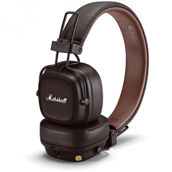 Беспроводные наушники Marshall Major IV, коричневый в Ставрополе