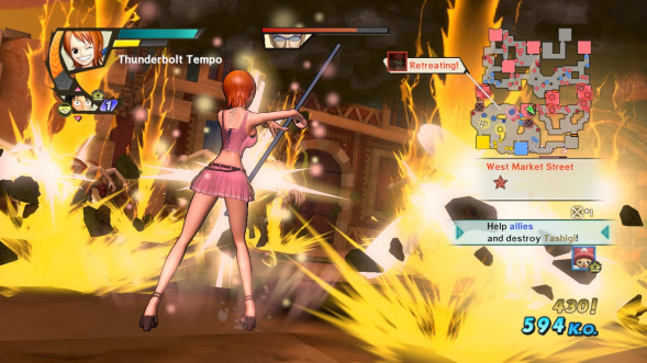 Игра One Piece Pirate Warriors 3 [PS4, английская версия] в Ставрополе