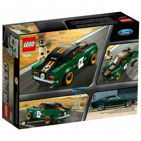 Конструктор LEGO Speed Champions 75884 1968 Ford Mustang Fastback в Ставрополе