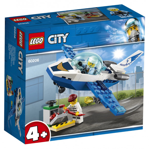 Конструктор LEGO City Police 60206 Воздушная полиция: патрульный самолет в Ставрополе