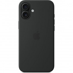 Чехол Apple для iPhone 16 Plus Silicone MagSafe, черный (MYY93ZM/A)