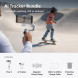 Стабилизатор Insta360 Flow 2 AI Tracker Bundle, Stone Gray в Ставрополе