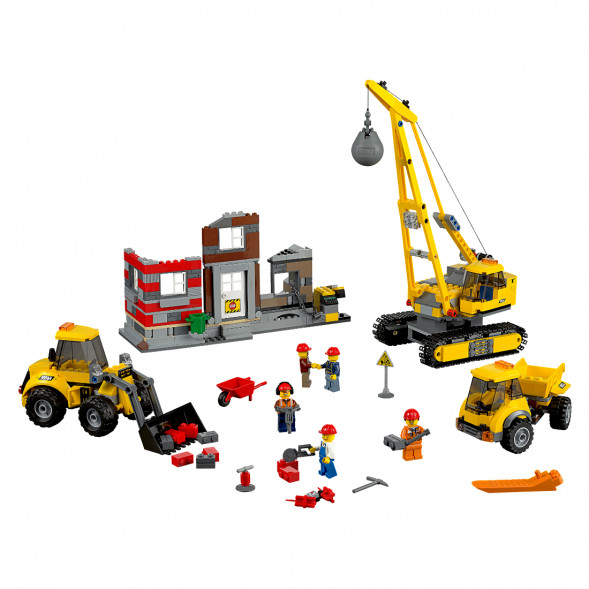 Конструктор LEGO City 60076 Снос здания в Ставрополе