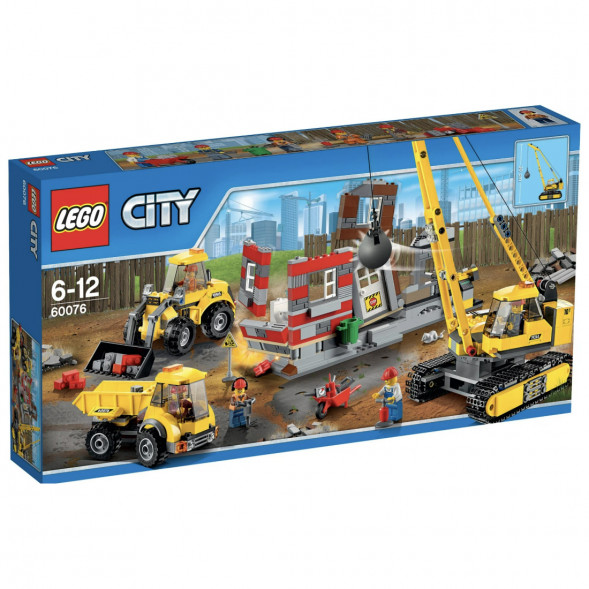 Конструктор LEGO City 60076 Снос здания в Ставрополе