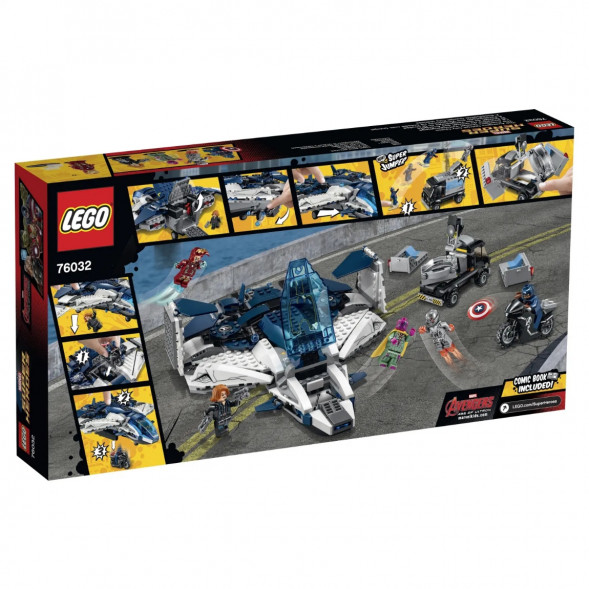 Конструктор LEGO Super Heroes 76032 Погоня на Квинджете Мстителей в Ставрополе