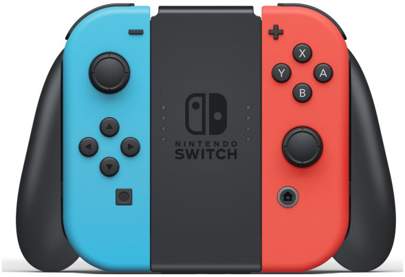 Игровая приставка Nintendo Switch rev.2 32 ГБ, красный/синий в Ставрополе