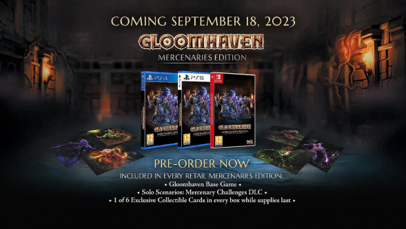Игра Gloomhaven. Mercenaries Edition [PS4, английская версия] в Ставрополе
