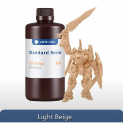 Смола для фотополимерного принтера Anycubic Standard Resin Light Beige (Бежевый)