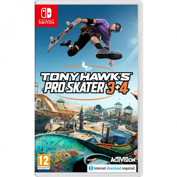 Игра Tony Hawk&amp;#039;s Pro Skater 3 + 4 [Nintendo Switch, английская версия] в Ставрополе