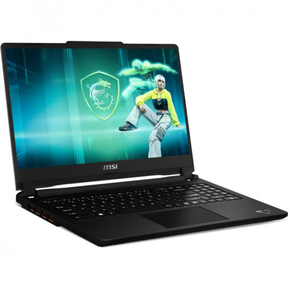 Ноутбук MSI Cyborg 15 C2WE-016XRU (15.6&amp;quot;, IPS, Intel Core 7 240H 2.5ГГц, 10 ядер, 16ГБ DDR5, 1ТБ SSD, NVIDIA GeForce RTX 5050 - 8 ГБ, FreeDOS), серый в Ставрополе