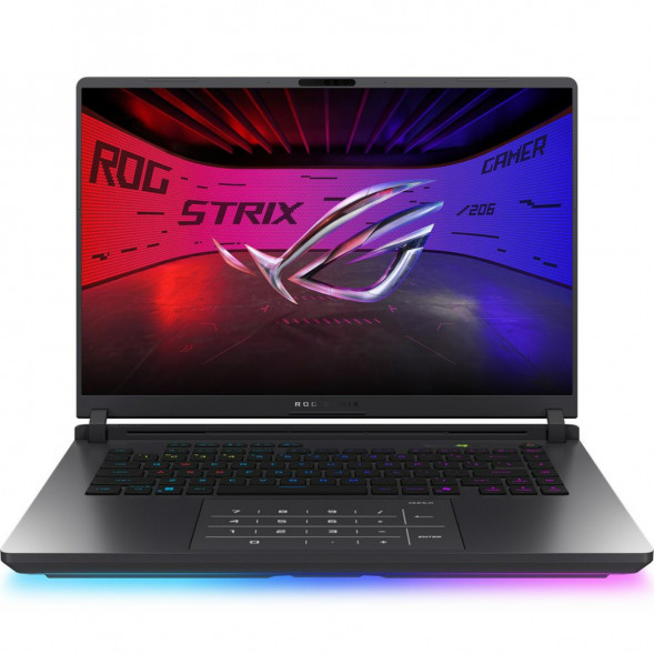 Ноутбук игровой ASUS ROG Strix G16 G615JMR-TS415 (16&amp;quot;, IPS, Intel Core i7-14650HX 2.2ГГц, 16-ядерный, 16ГБ DDR5, 512 ГБ SSD, NVIDIA GeForce RTX 5060 - 8 ГБ, без ОС), серый в Ставрополе