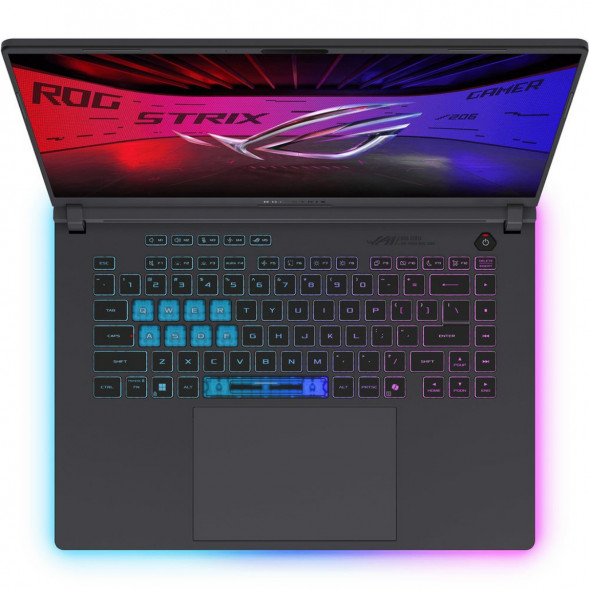 Ноутбук игровой ASUS ROG Strix G16 G615JMR-TS415 (16&amp;quot;, IPS, Intel Core i7-14650HX 2.2ГГц, 16-ядерный, 16ГБ DDR5, 512 ГБ SSD, NVIDIA GeForce RTX 5060 - 8 ГБ, без ОС), серый в Ставрополе