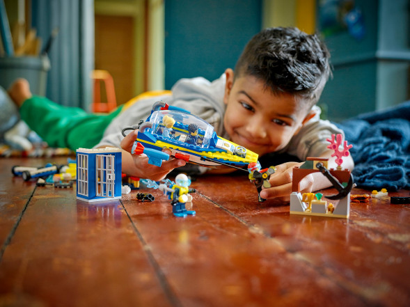 Конструктор LEGO City 60355 Детективные миссии водной полиции в Ставрополе