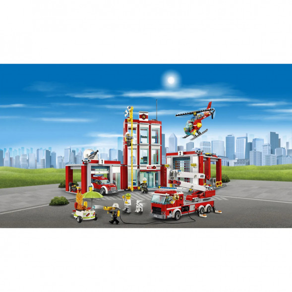 Конструктор LEGO City 60110 Пожарная часть в Ставрополе