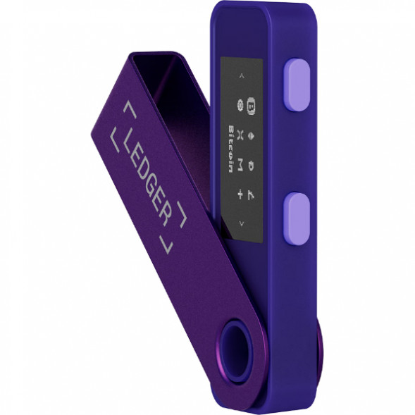 Криптокошелек Ledger Nano S Plus 1 шт., Purple Amethyst в Ставрополе