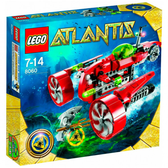 Конструктор LEGO Atlantis 8060 Субмарина Тайфун Турбо в Ставрополе
