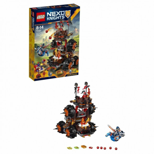 Конструктор LEGO Nexo Knights 70321 Роковое наступление Генерала Магмара в Ставрополе