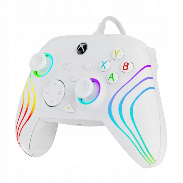 Геймпад проводной PDP для Xbox Afterglow Wave, White в Ставрополе