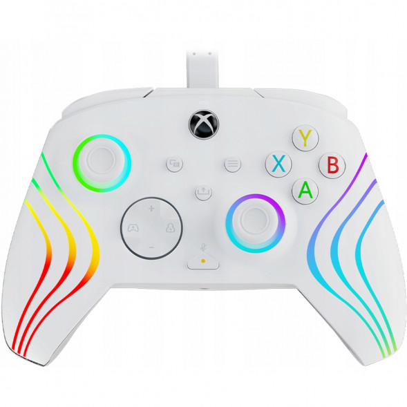 Геймпад проводной PDP для Xbox Afterglow Wave, White в Ставрополе