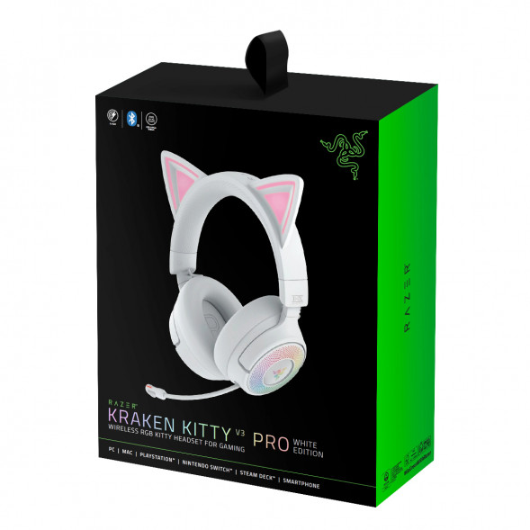 Наушники Razer Kraken Kitty V3 Pro Белый 2025 в Ставрополе