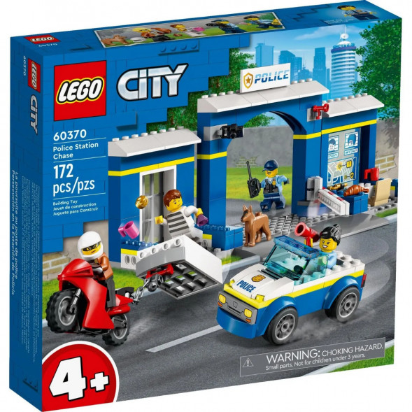 Конструктор LEGO City 60370 Побег из полицейского участка в Ставрополе