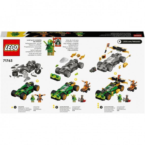 Конструктор LEGO Ninjago 71763 Гоночный автомобиль ЭВО Ллойда в Ставрополе