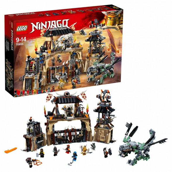Конструктор LEGO Ninjago 70655 Пещера драконов в Ставрополе