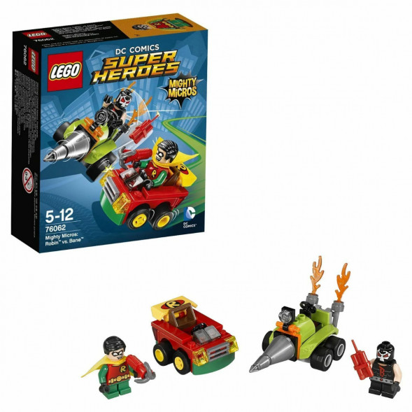 Конструктор LEGO Super Heroes 76062 Робин против Бэйна в Ставрополе