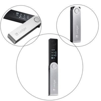 Аппаратный криптокошелек Ledger Nano X , черный в Ставрополе