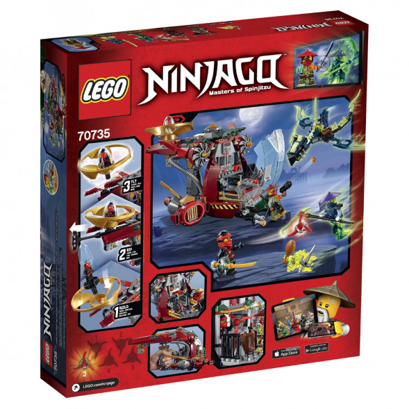 Конструктор LEGO Ninjago 70735 Корабль R.E.X Ронана в Ставрополе